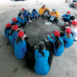 Youth outdoor learning